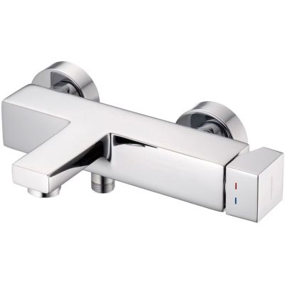 Kronenbach Quara 3.0 bateria wannowo-prysznicowa ścienna chrom KB100363C10