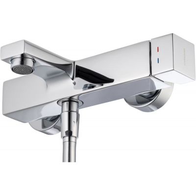 Kronenbach Quara 3.0 bateria wannowo-prysznicowa ścienna chrom KB100363C10