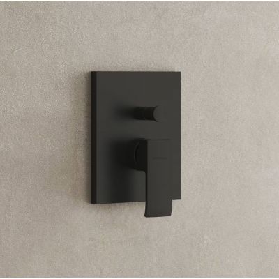 Kronenbach Quara 3.0 Black bateria wannowo-prysznicowa podtynkowa czarny mat KB100364C11