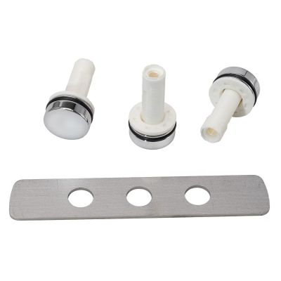 Kronenbach Smart Push przyciski do baterii wannowo-prysznicowej chrom ZSET106CRKB