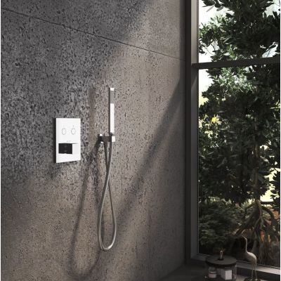 Kronenbach Smart Push bateria wannowo-prysznicowa podtynkowa termostatyczna chrom 19046002CR