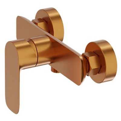 LaVita Spark bateria prysznicowa ścienna miedź