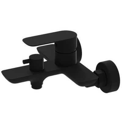 LaVita Spark bateria wannowo-prysznicowa ścienna czarna