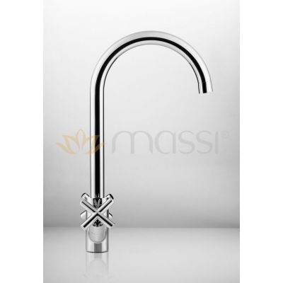 Massi Rodo bateria umywalkowa stojąca chrom MSBU-F001