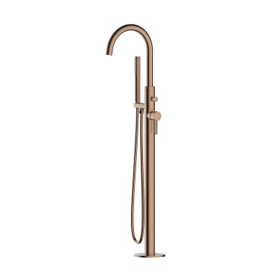 Oltens Molle bateria wannowo-prysznicowa wolnostojąca miedź szczotkowana 34300610