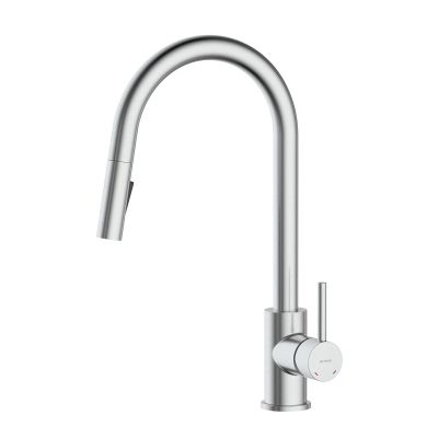 Oltens Litla bateria kuchenna stojąca z wyciąganą wylewką nikiel 35204910