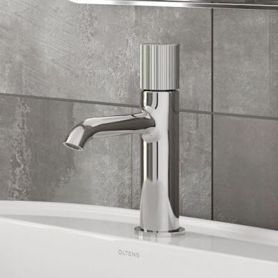 Oltens Hamnes bateria umywalkowa stojąca chrom 32306100