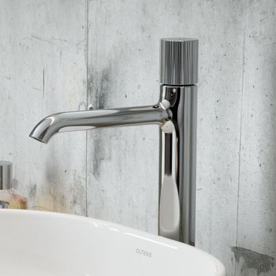 Oltens Hamnes bateria umywalkowa stojąca chrom 32505100
