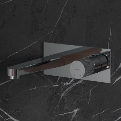 Omnires Contour bateria umywalkowa podtynkowa chrom CT8015CR
