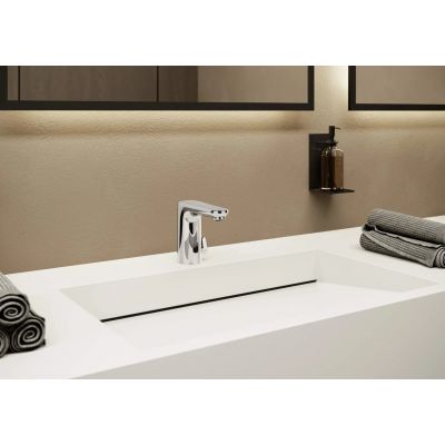 Oras Electra bateria umywalkowa Bluetooth stojąca elektroniczna chrom 9210FZ