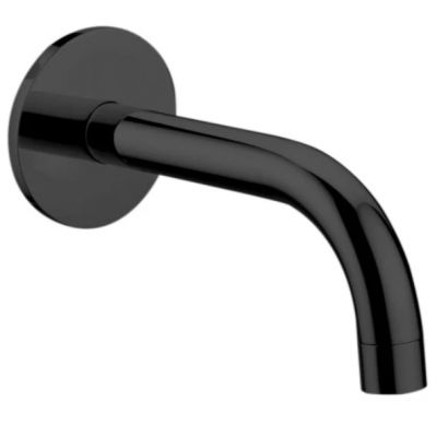 Paffoni Light wylewka do baterii wannowej czarny mat ZBOC141NO