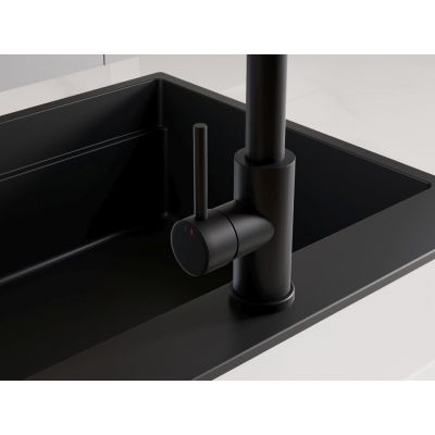 Primagran bateria kuchenna stojąca czarna P#BW9010-KC