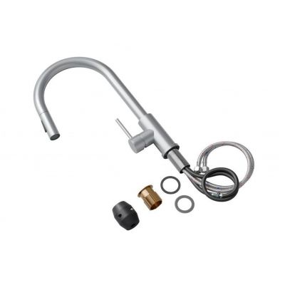 Primagran bateria kuchenna stojąca stal szczotkowana P#BW9010-KI