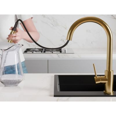 Primagran bateria kuchenna stojąca złota P#BW9010-KZ