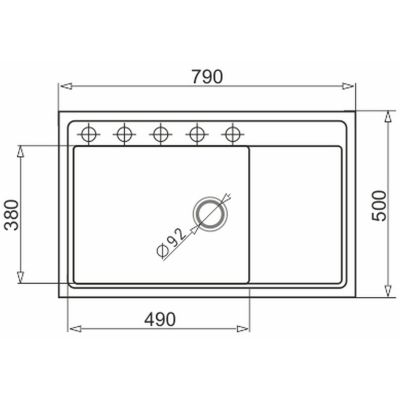 Pyramis Camea zlewozmywak z baterią czarny/czarny 070168402S