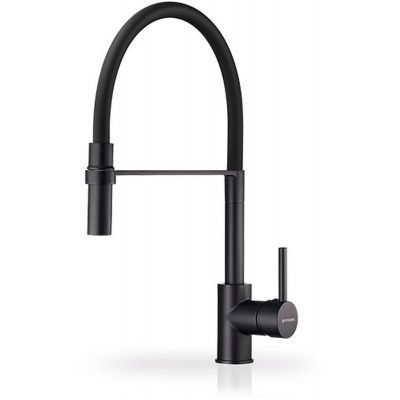 Pyramis Camea zlewozmywak z baterią czarny/czarny 070168402S