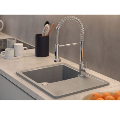 Quadron Salma bateria kuchenna stojąca chrom 52137CR