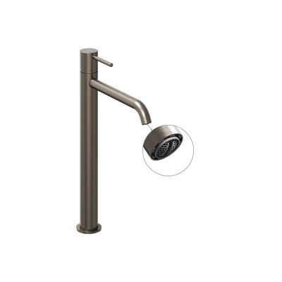 Ravak Espirit bateria umywalkowa stojąca grafit X070311