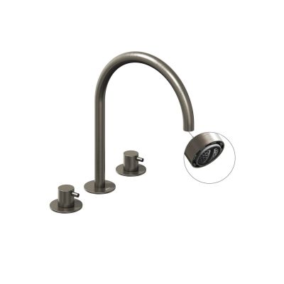 Ravak Espirit bateria umywalkowa stojąca grafit X070312