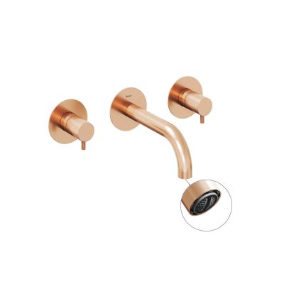 Ravak Espirit bateria umywalkowa podtynkowa złota X070350