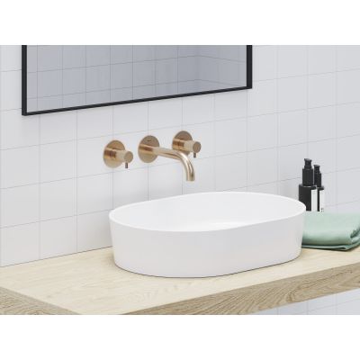 Ravak Espirit bateria umywalkowa podtynkowa złota X070350