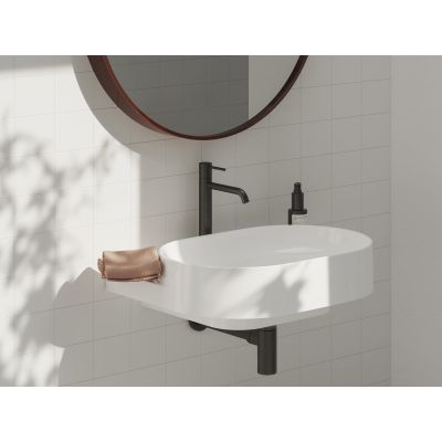 Ravak Espirit bateria umywalkowa stojąca grafit szczotkowany X070391