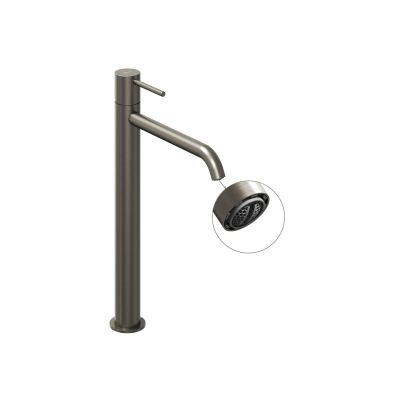 Ravak Espirit bateria umywalkowa stojąca BeCool grafit X070407