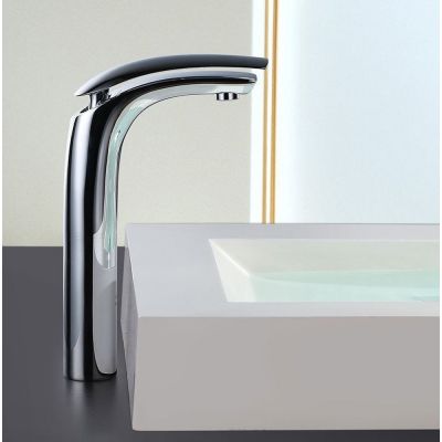 Rea Fabien bateria umywalkowa stojąca wysoka chrom REA-B1002