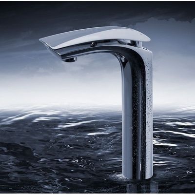 Rea Fabien bateria umywalkowa stojąca wysoka chrom REA-B1002