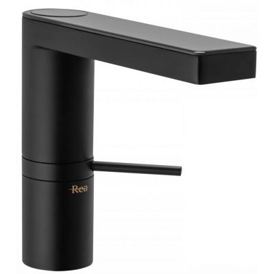 Rea Amar bateria umywalkowa stojąca czarna REA-B2065