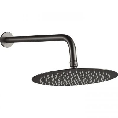 Rea Lungo zestaw prysznicowy podtynkowy z deszczownicą tytan REA-P8958