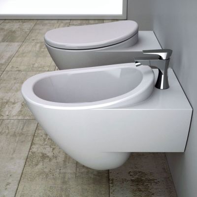 Sapho Axamite bateria bidetowa stojąca chrom AX03