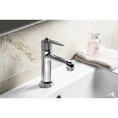 Sapho Bebe bateria umywalkowa stojąca chrom BB002