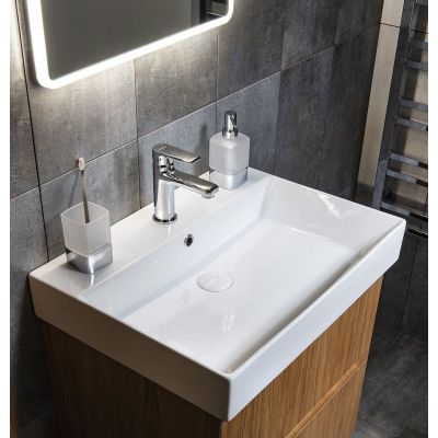 Sapho Kai bateria umywalkowa stojąca chrom KA02