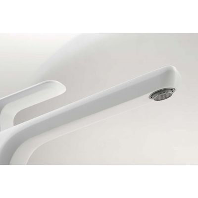 Sapho Spy bateria umywalkowa stojąca wysoka biały mat PY07/14