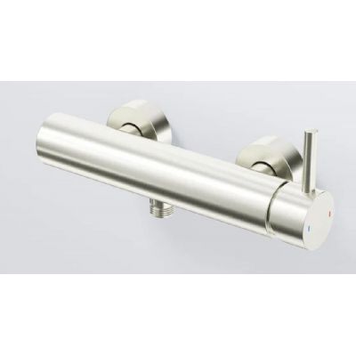 Steinberg 100 bateria prysznicowa ścienna nikiel szczotkowany 1001220BN