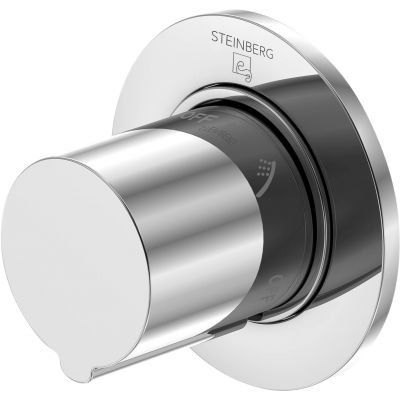 Steinberg 100 przełącznik podtynkowy trójdrożny chrom 10043721