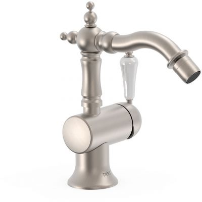 Tres Clasic bateria bidetowa stojąca stal 24222001AC