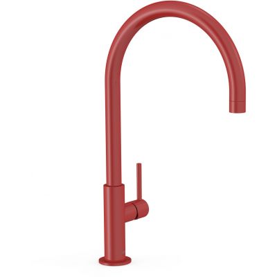 Tres Study bateria umywalkowa stojąca czerwona 26290401TRO