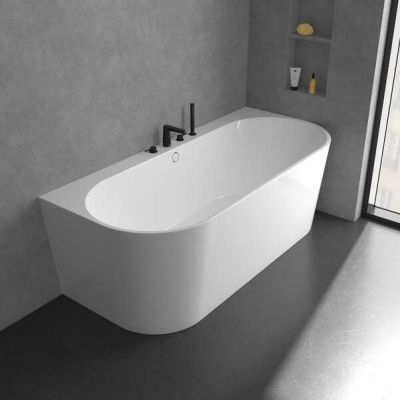 Villeroy & Boch Conum bateria wannowo-prysznicowa nawannowa czarny mat TVT127002000K5