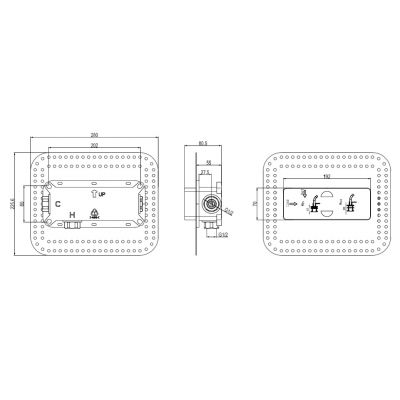 Villeroy & Boch Universal Taps & Fittings element podtynkowy baterii TVW00015200000