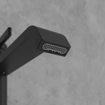 Villeroy & Boch Dawn bateria umywalkowa stojąca czarny mat TVW106106152K5