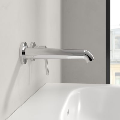 Villeroy & Boch Skyla bateria umywalkowa ścienna chrom `TVW11600100061