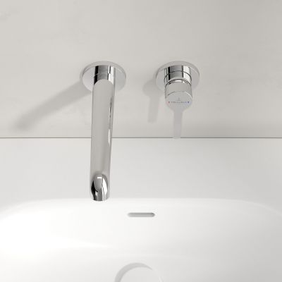 Villeroy & Boch Skyla bateria umywalkowa ścienna chrom `TVW11600100061