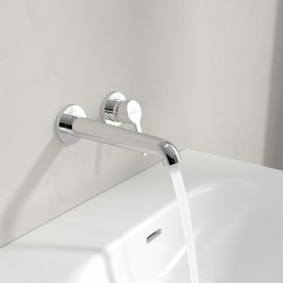 Villeroy & Boch Skyla bateria umywalkowa ścienna chrom `TVW11600100061