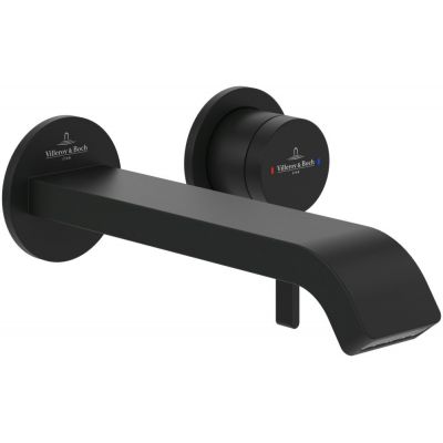 Villeroy & Boch Dawn bateria umywalkowa podtynkowa czarny mat TVZ106003000K5