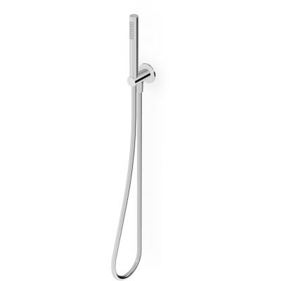 Zucchetti Nude zestaw prysznicowy ścienny chrom Z93930