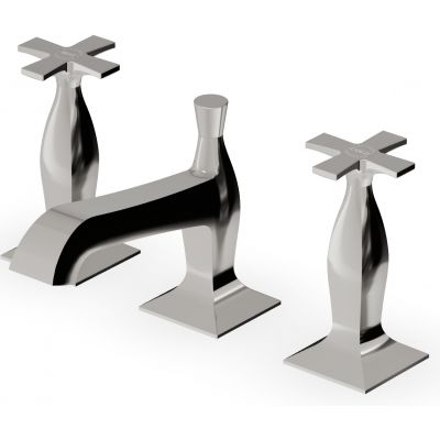 Zucchetti Bellagio bateria umywalkowa stojąca nikiel ZB1425.C8