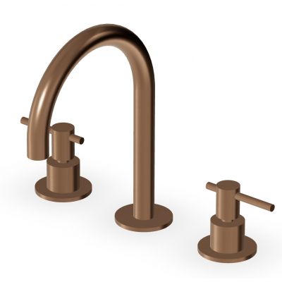 Zucchetti Helm bateria umywalkowa stojąca brushed chocolate ZHL515.XP21