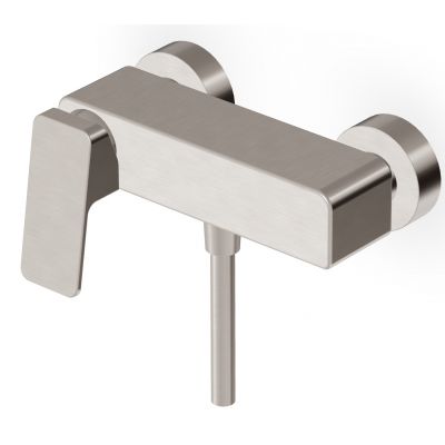 Zucchetti Jingle bateria prysznicowa ścienna nikiel szczotkowany ZIN136.C3